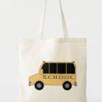 school bus tote bags