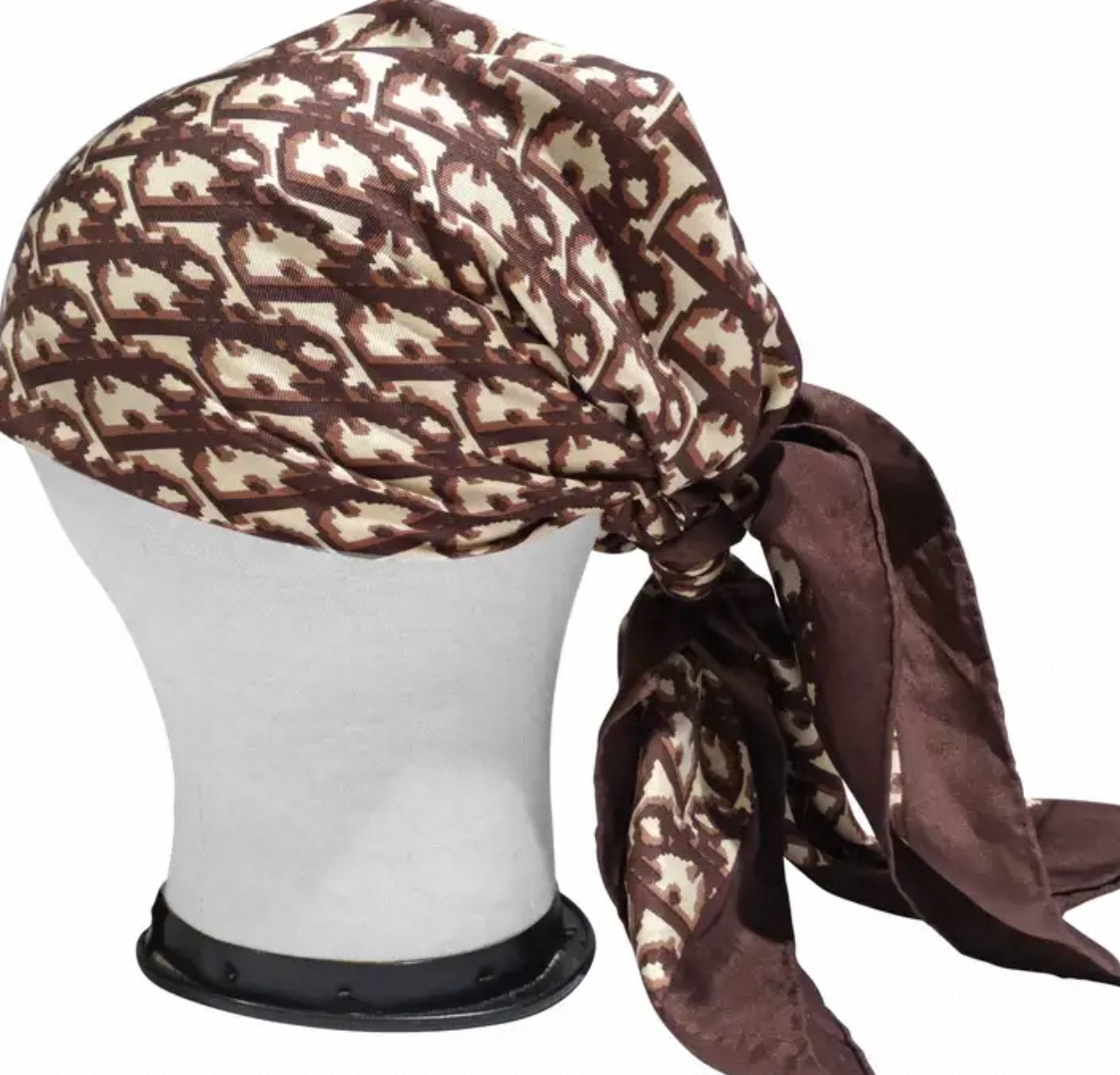 dior head scarf