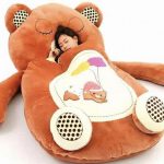 kids animal sleeping bags with pillow