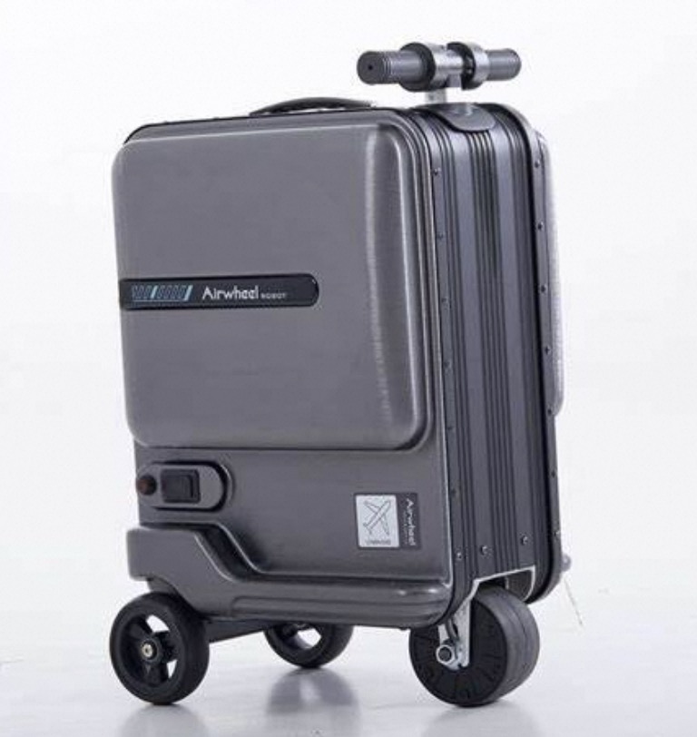 smart riding suitcase