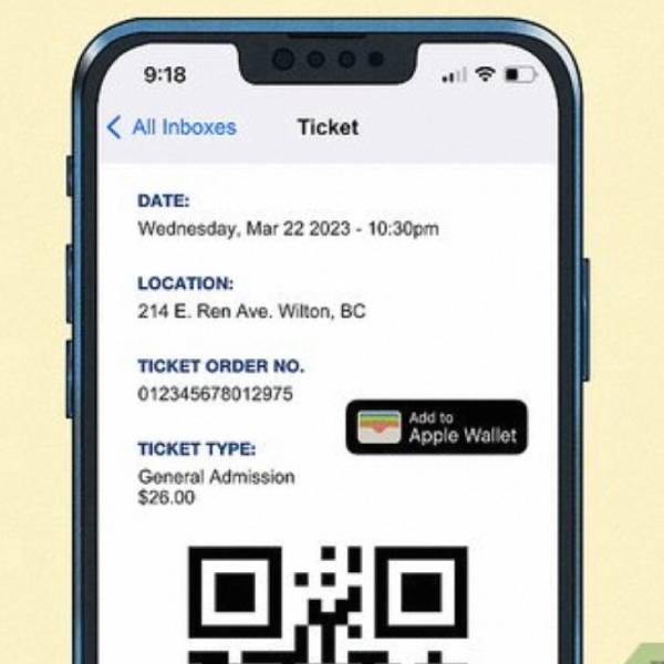 how to share apple wallet tickets