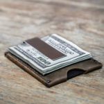 minimalist wallet with money clip