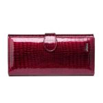 patent leather wallet