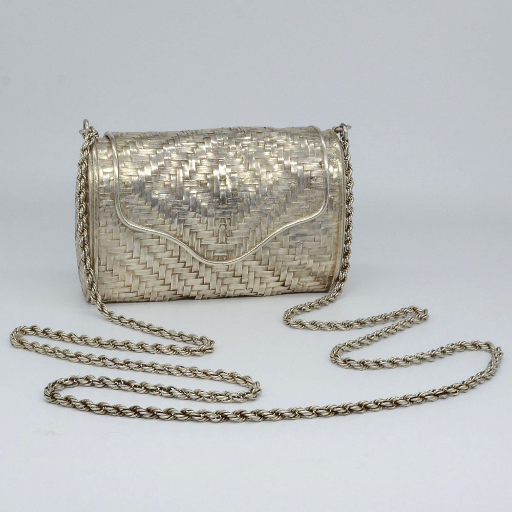 silver purse