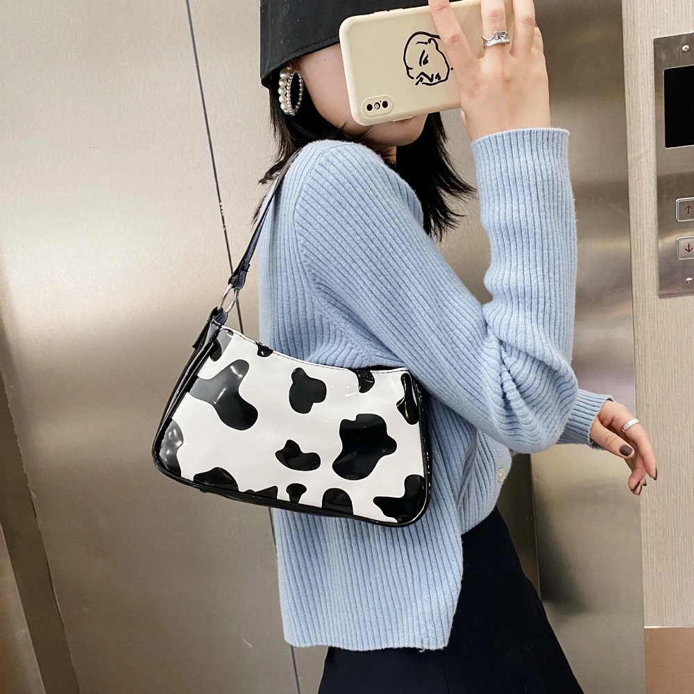 cow print purse
