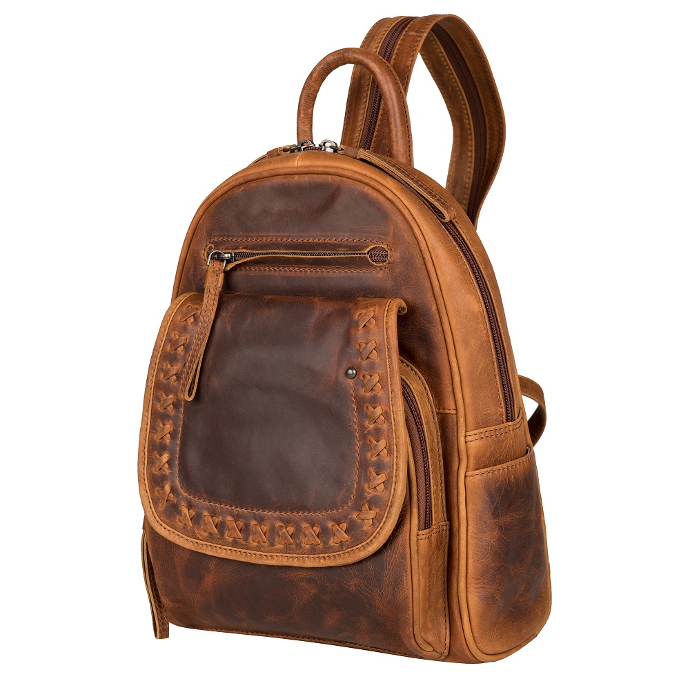 leather backpack purse