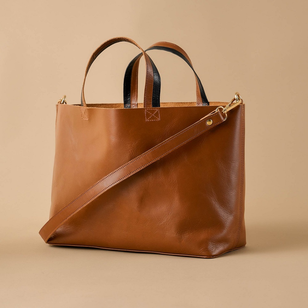 brown purse