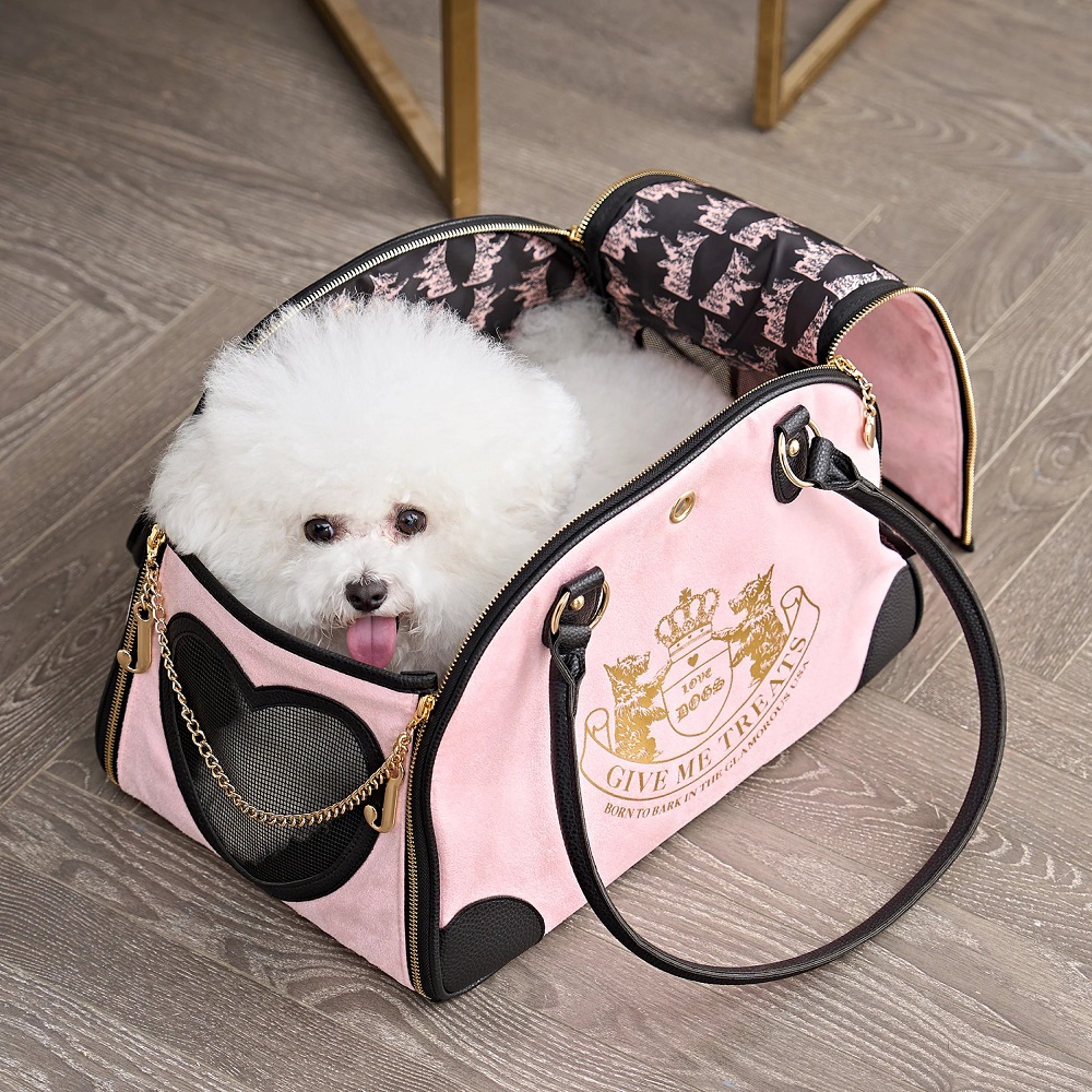 dog purse
