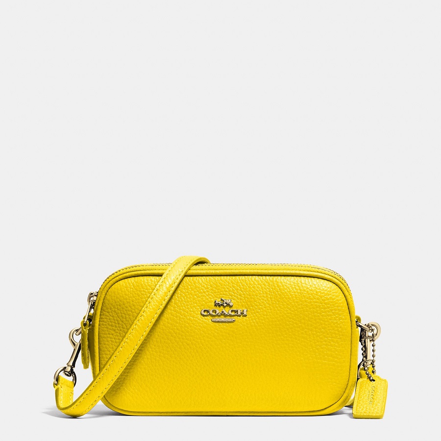 yellow purse
