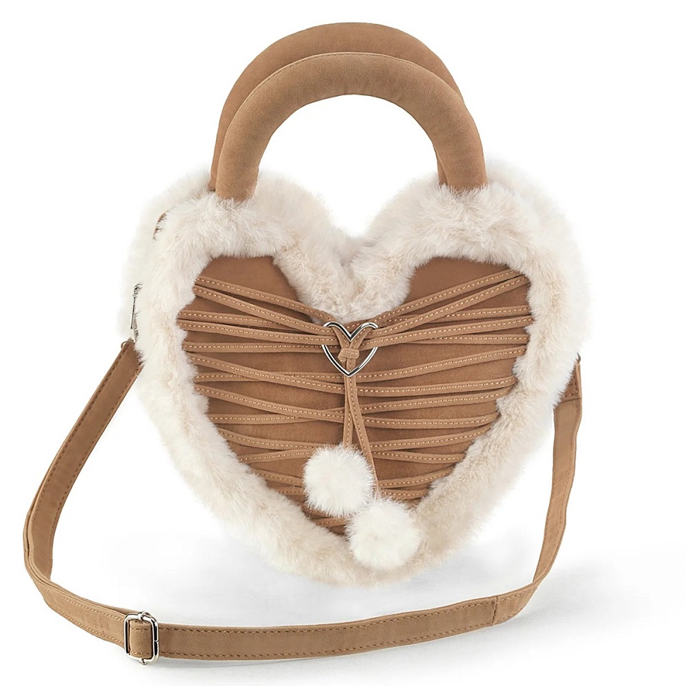 heart shaped purse